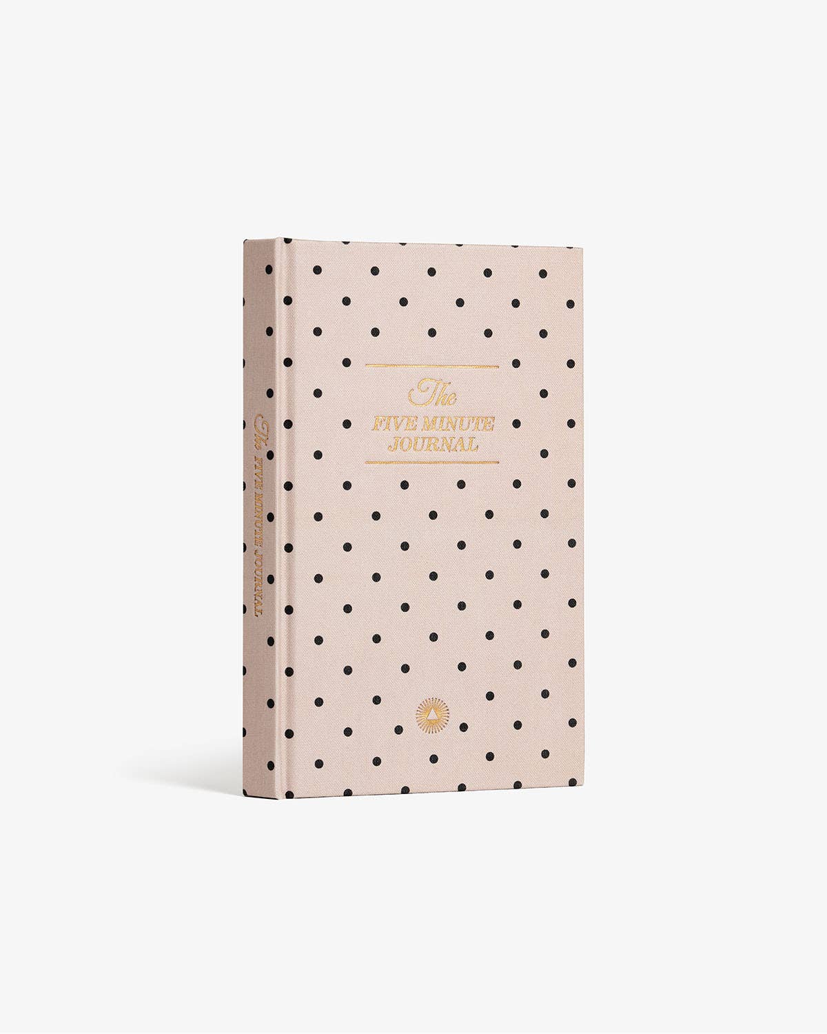 The Five Minute Journal Beige Polka Dot | Exclusive Print-DutchMills