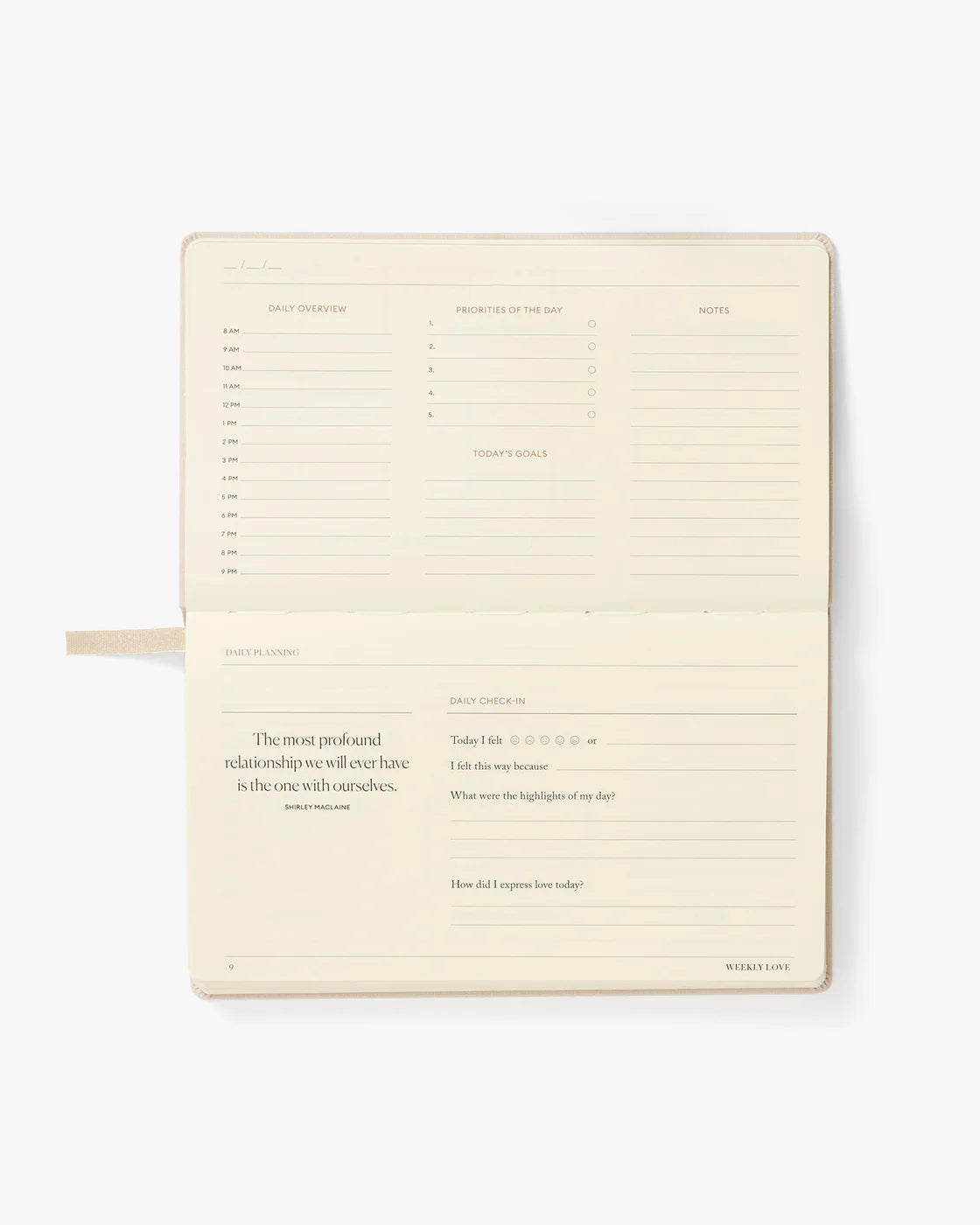 Intelligent Change - The Weekly Love Planner-Dagboek-DutchMills