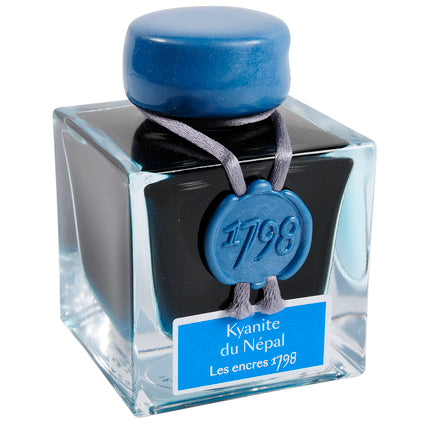 J. Herbin - Inkt voor vulpen 1798 50ml. - Kyanite du Népal (blauw)-Inkt-DutchMills