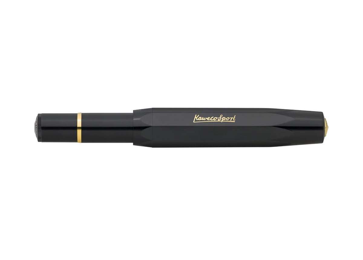 Kaweco - Piston Sport Classic Black - Vulpen-Vulpen-DutchMills