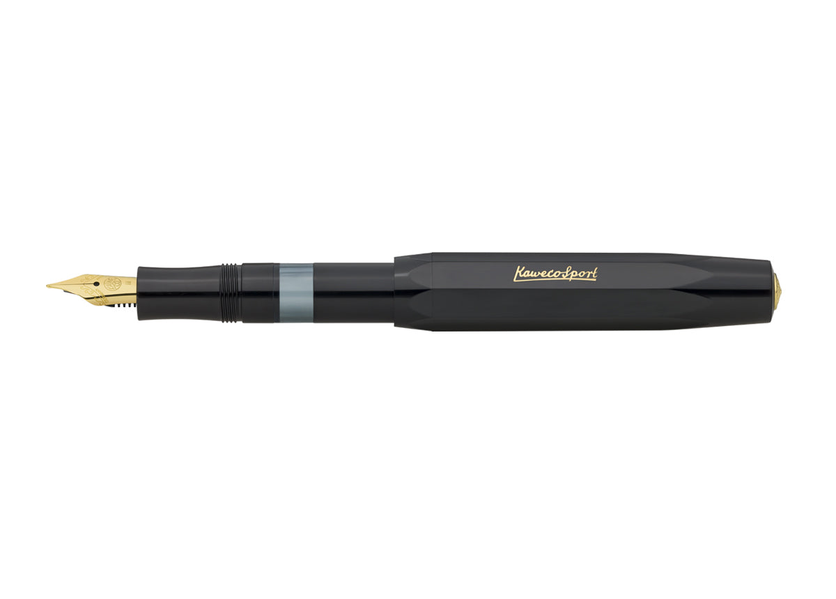 Kaweco - Piston Sport Classic Black - Vulpen-Vulpen-DutchMills