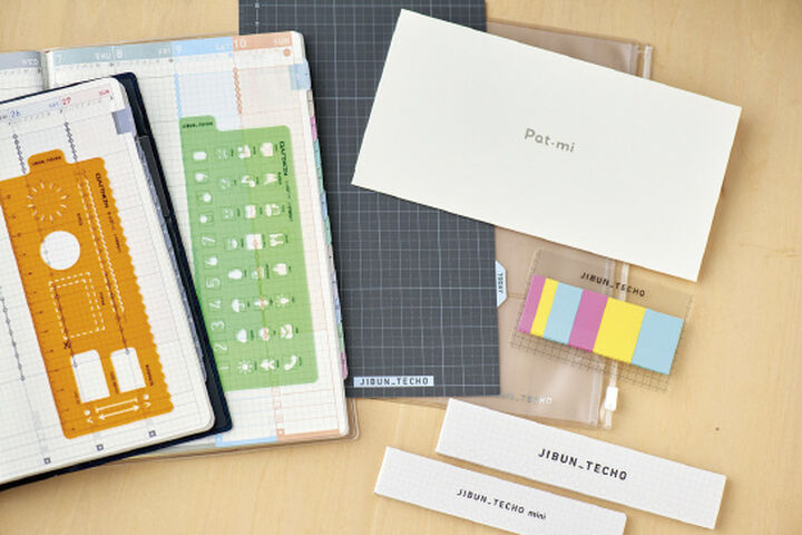 Kokuyo - Jibun techo mini Color Film sticky notes-Agenda-DutchMills