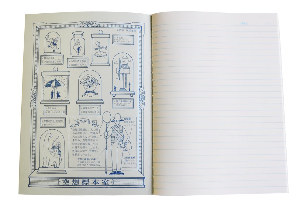 Kyupodo - Blue Notebook-Notitieboek-DutchMills