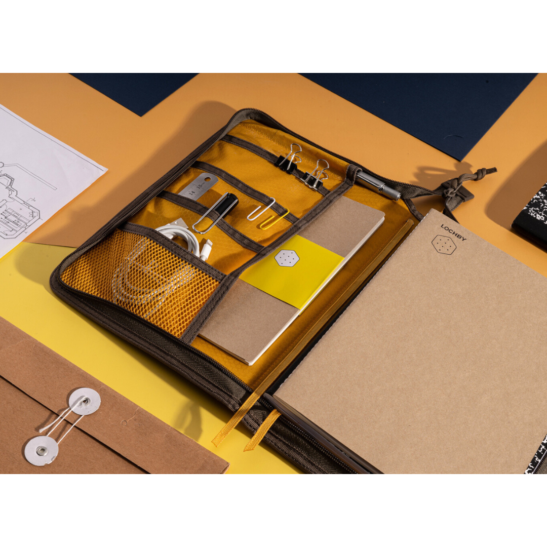 Field Folio B5: Navy Cream-DutchMills