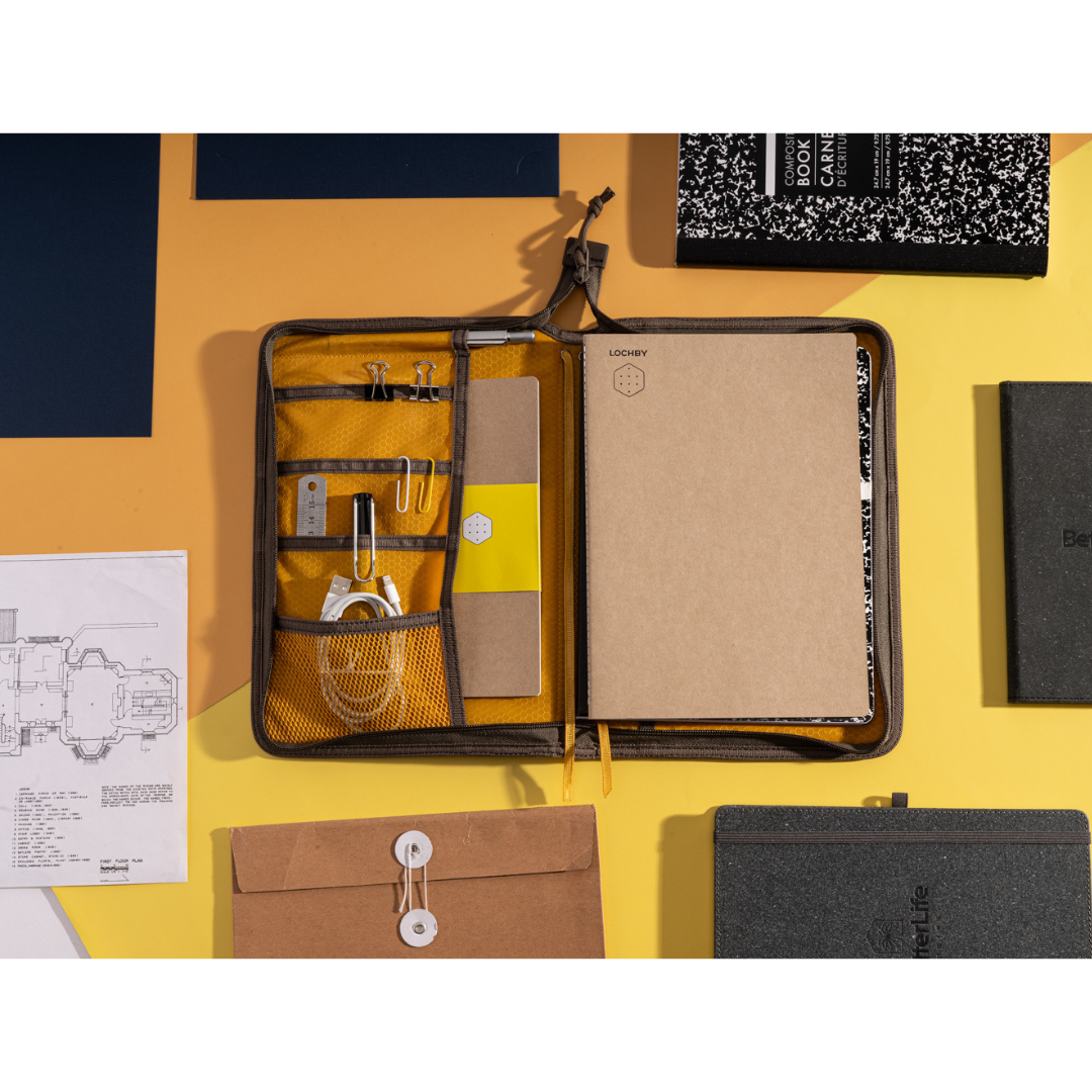 Field Folio B5: Navy Cream-DutchMills