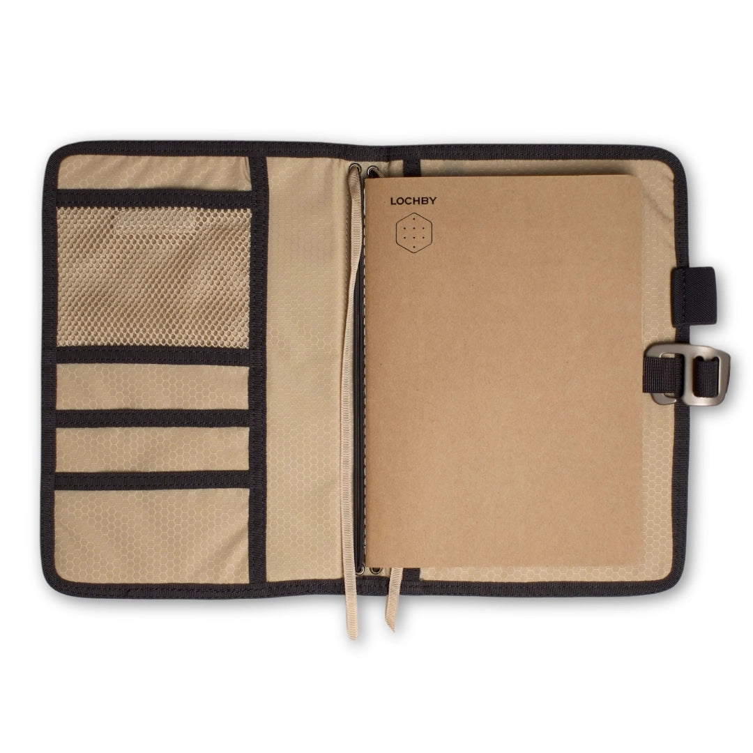 LOCHBY - Field Journal A5 - Charcoal Cream-Notitieboek-DutchMills