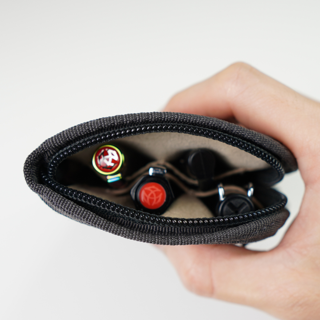 LOCHBY - Pouch - Quattro: Black-Notitieboek-DutchMills