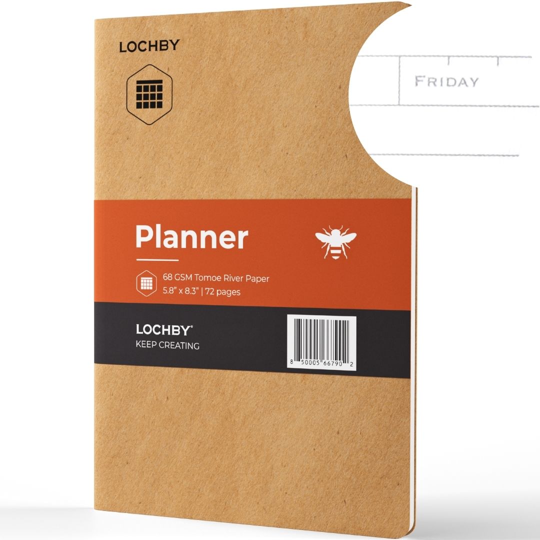 LOCHBY - Tomoe River Notebooks A5 - Planner-Notitieboek-DutchMills