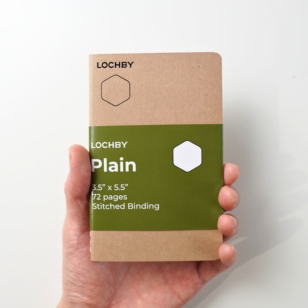 LOCHBY - Tomoe River Pocket Notebook: Plain-Notitieboek-DutchMills