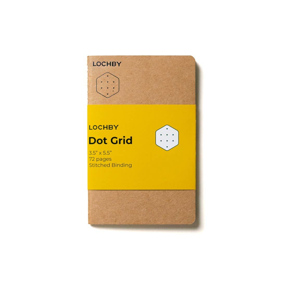 LOCHBY - Tomoe River Pocket Notebook: Plain-Notitieboek-DutchMills