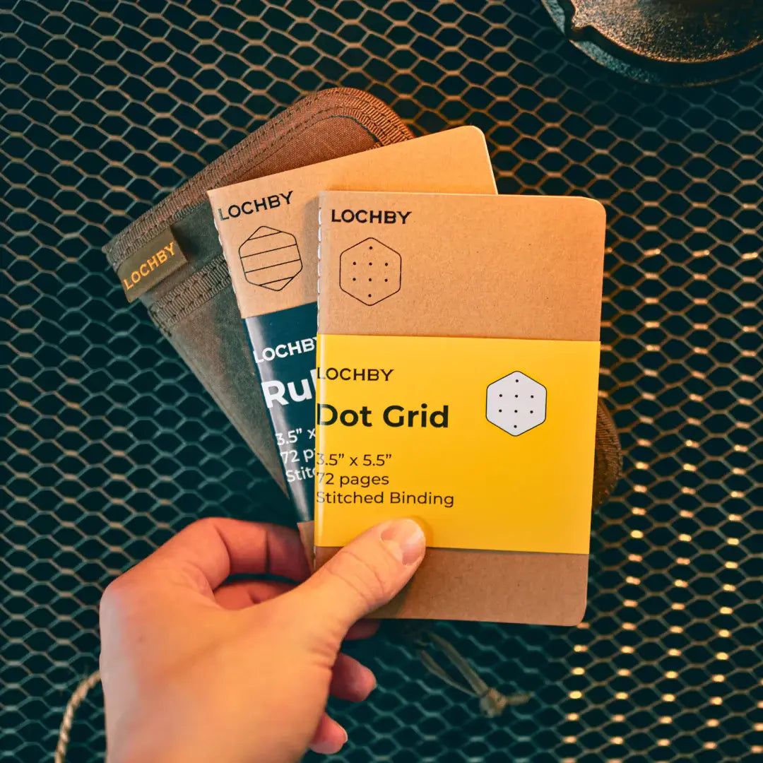 LOCHBY - Tomoe River Pocket Notebook: Plain-Notitieboek-DutchMills