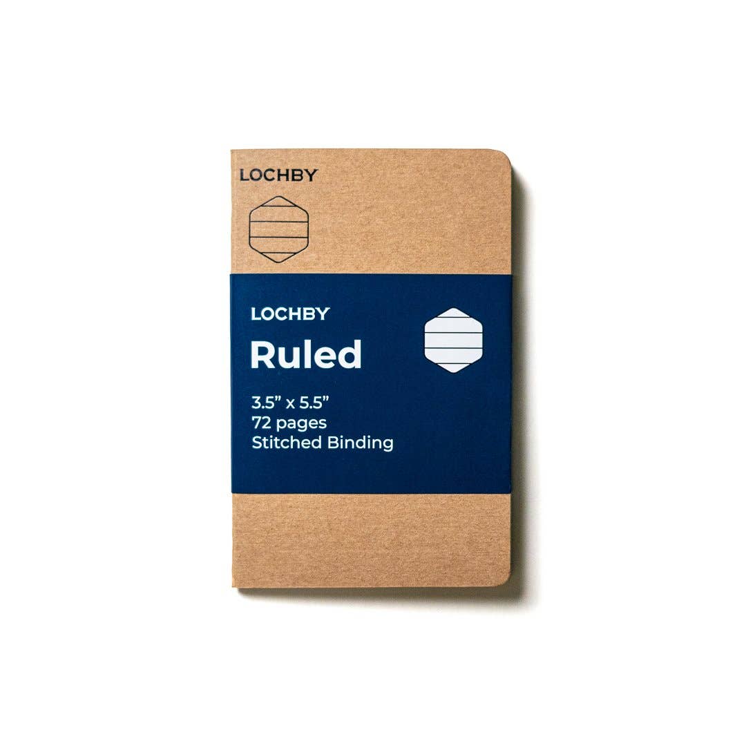 LOCHBY - Tomoe River Pocket Notebook: Plain-Notitieboek-DutchMills