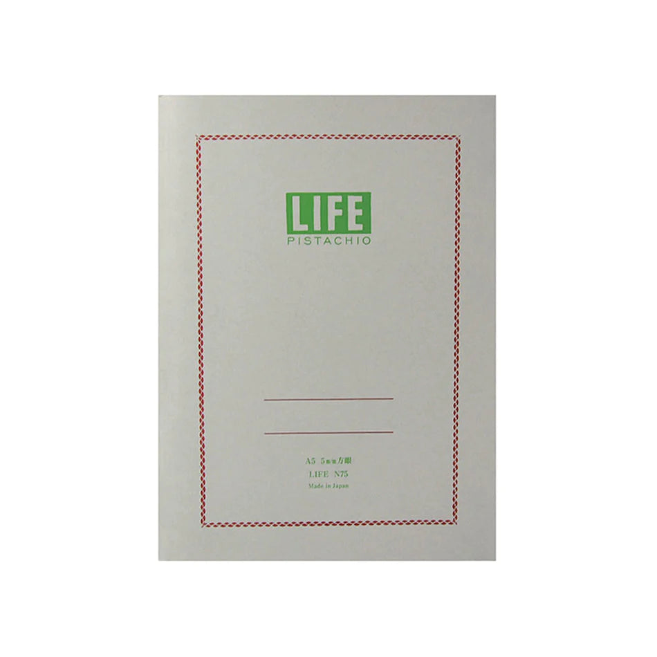 Life - Pistachio A5 - Section-Notitieboek-DutchMills