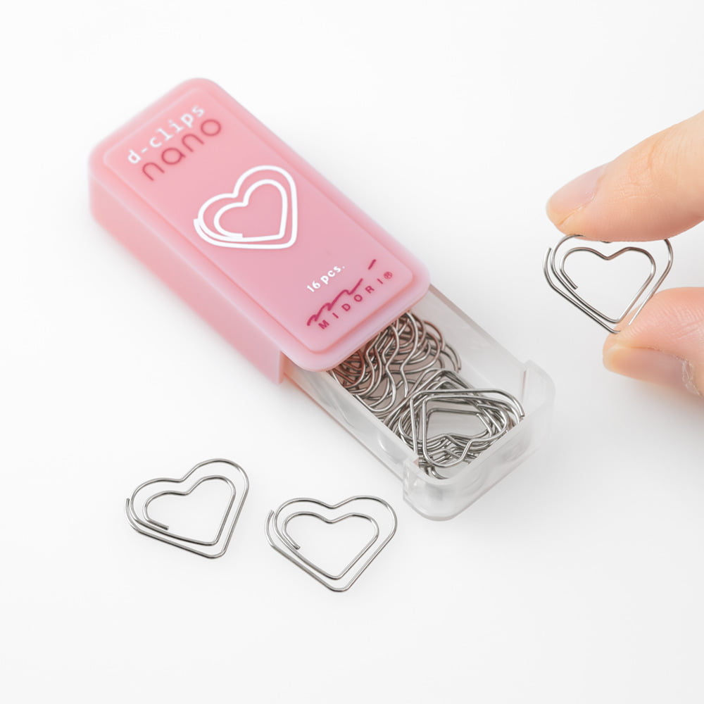 Midori - D-Clips Nano - Heart-Clip-DutchMills