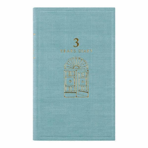 Midori - 3 Years Diary - Light Blue-Dagboek-DutchMills