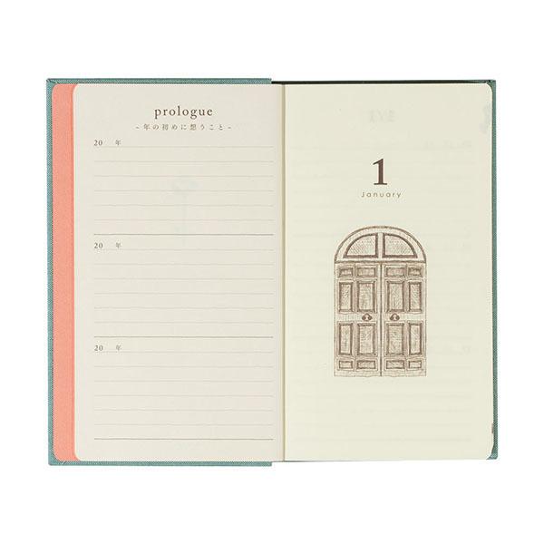 Midori - 3 Years Diary - Light Blue-Dagboek-DutchMills