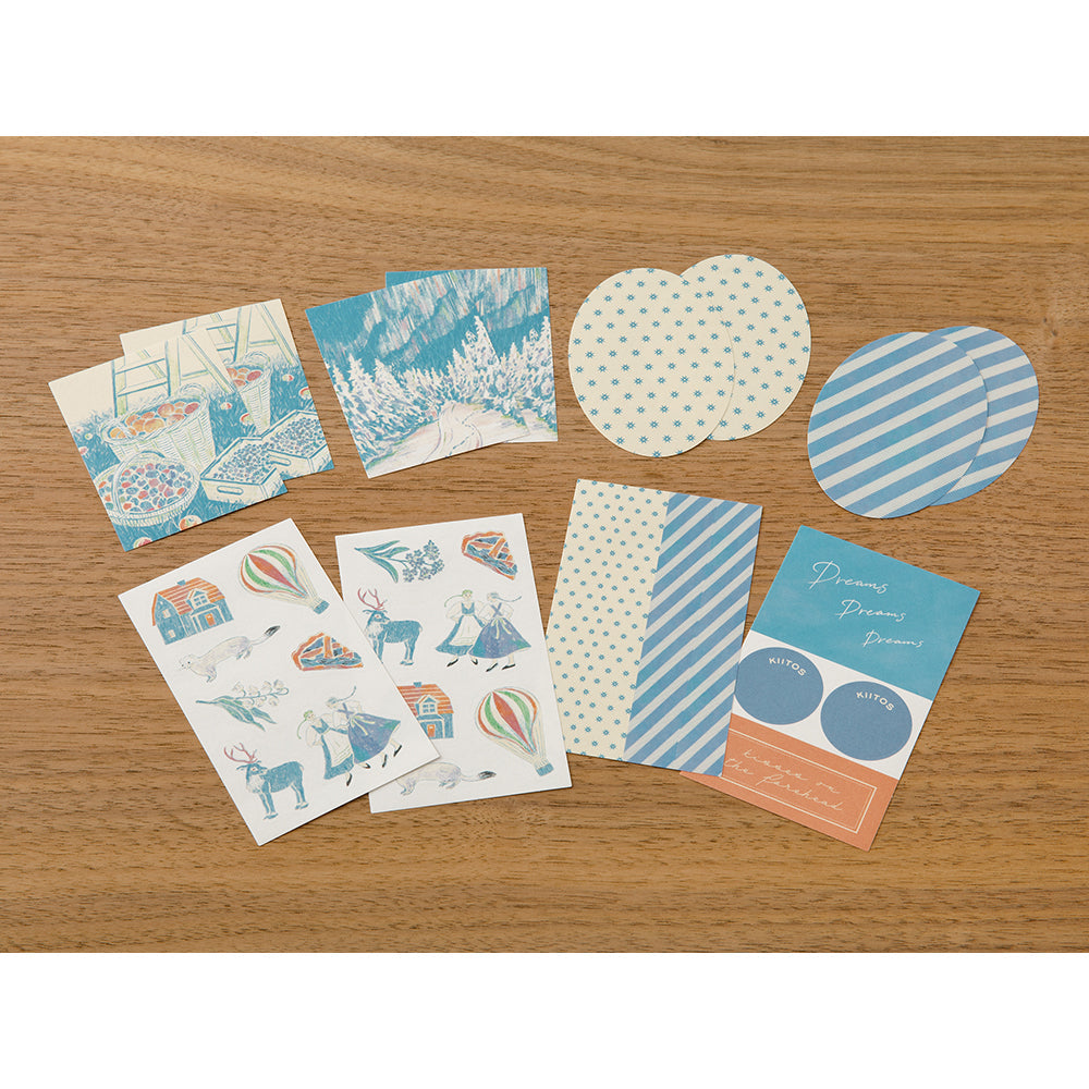 Midori - Decoration Sticker Light Blue-Sticker-DutchMills