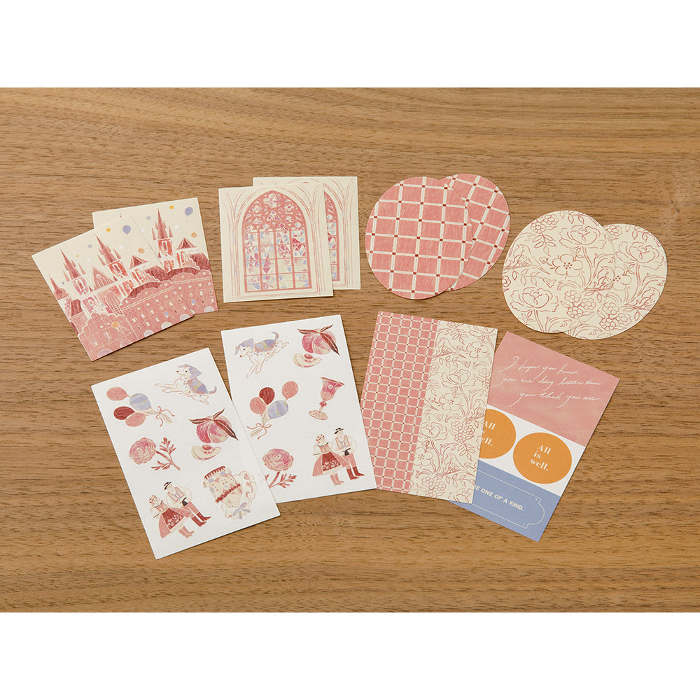 Midori - Decoration Sticker Pink-Sticker-DutchMills