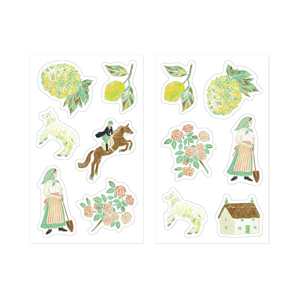 Midori - Decoration Sticker Yellow-Sticker-DutchMills