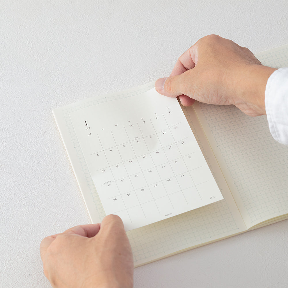 Midori - MD Diary Stickers 2026 M-Kalender-DutchMills