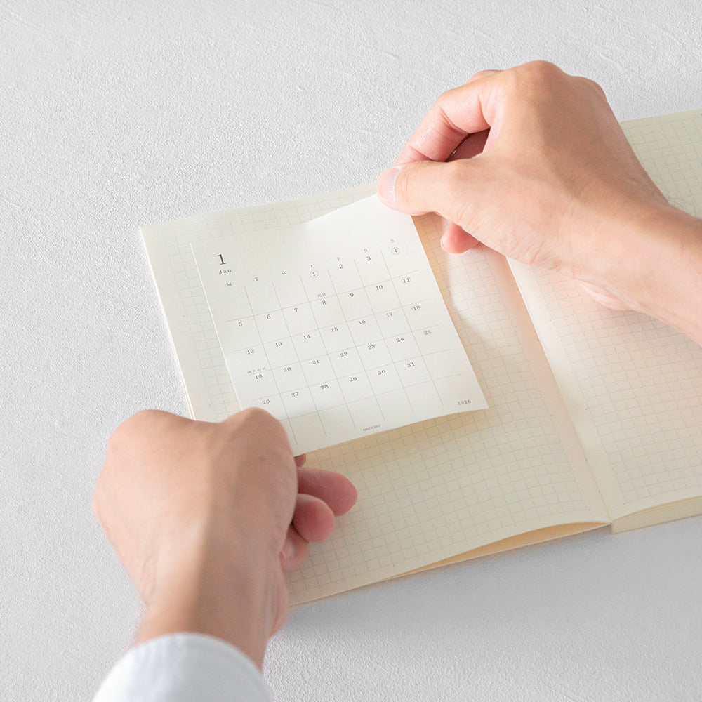 Midori - MD Diary Stickers 2026 S-Kalender-DutchMills