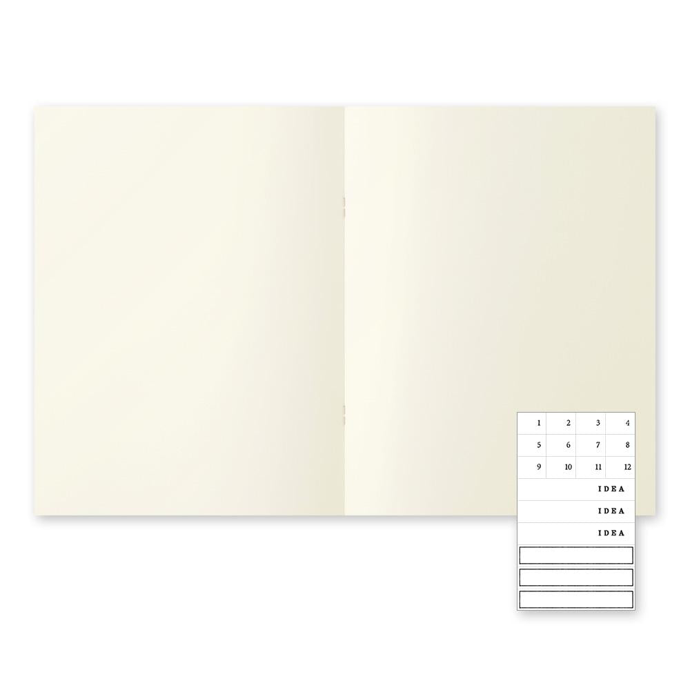 Midori - Notebook Light A4 Blank (3 stuks)-Notitieboek-DutchMills