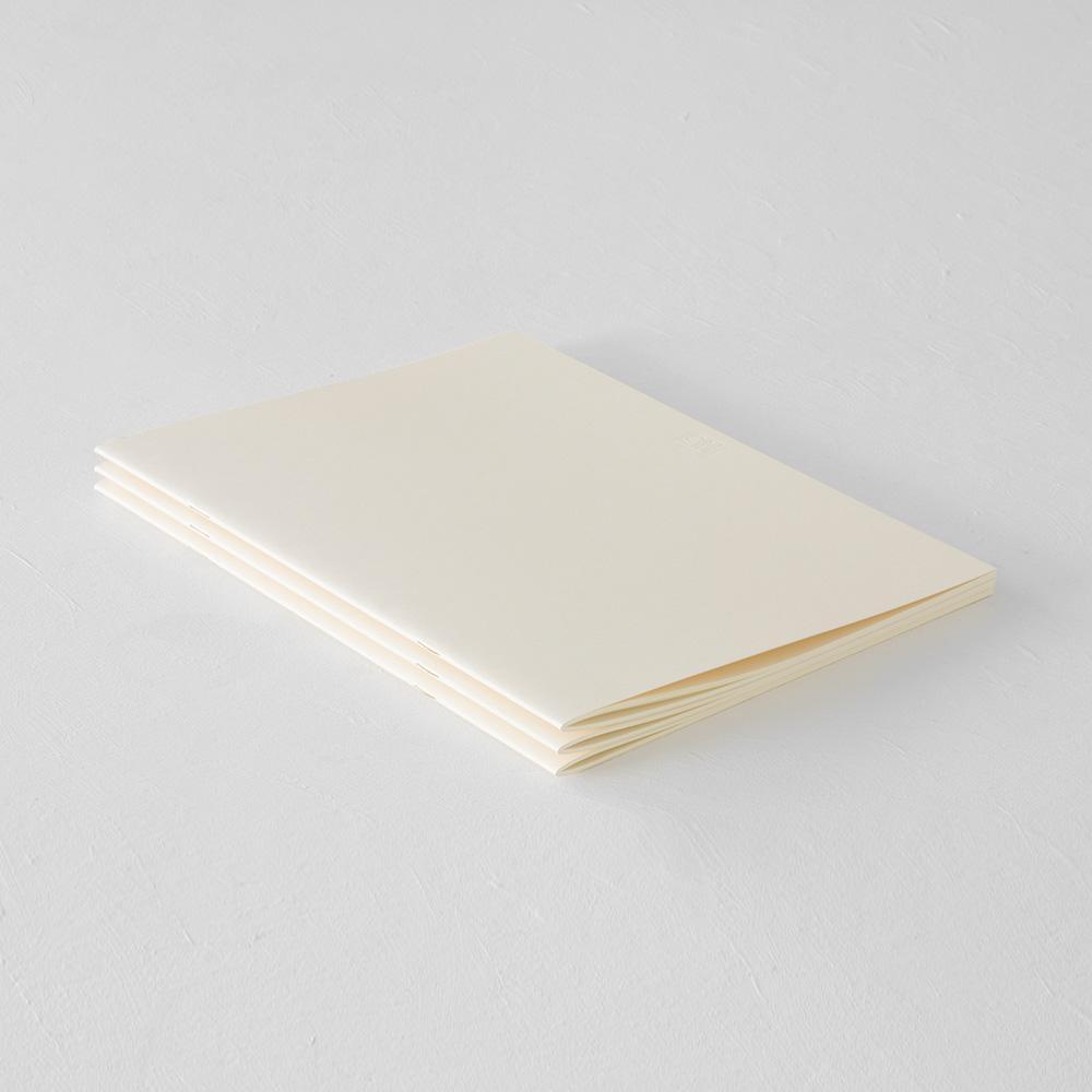 Midori - Notebook Light A4 Blank (3 stuks)-Notitieboek-DutchMills