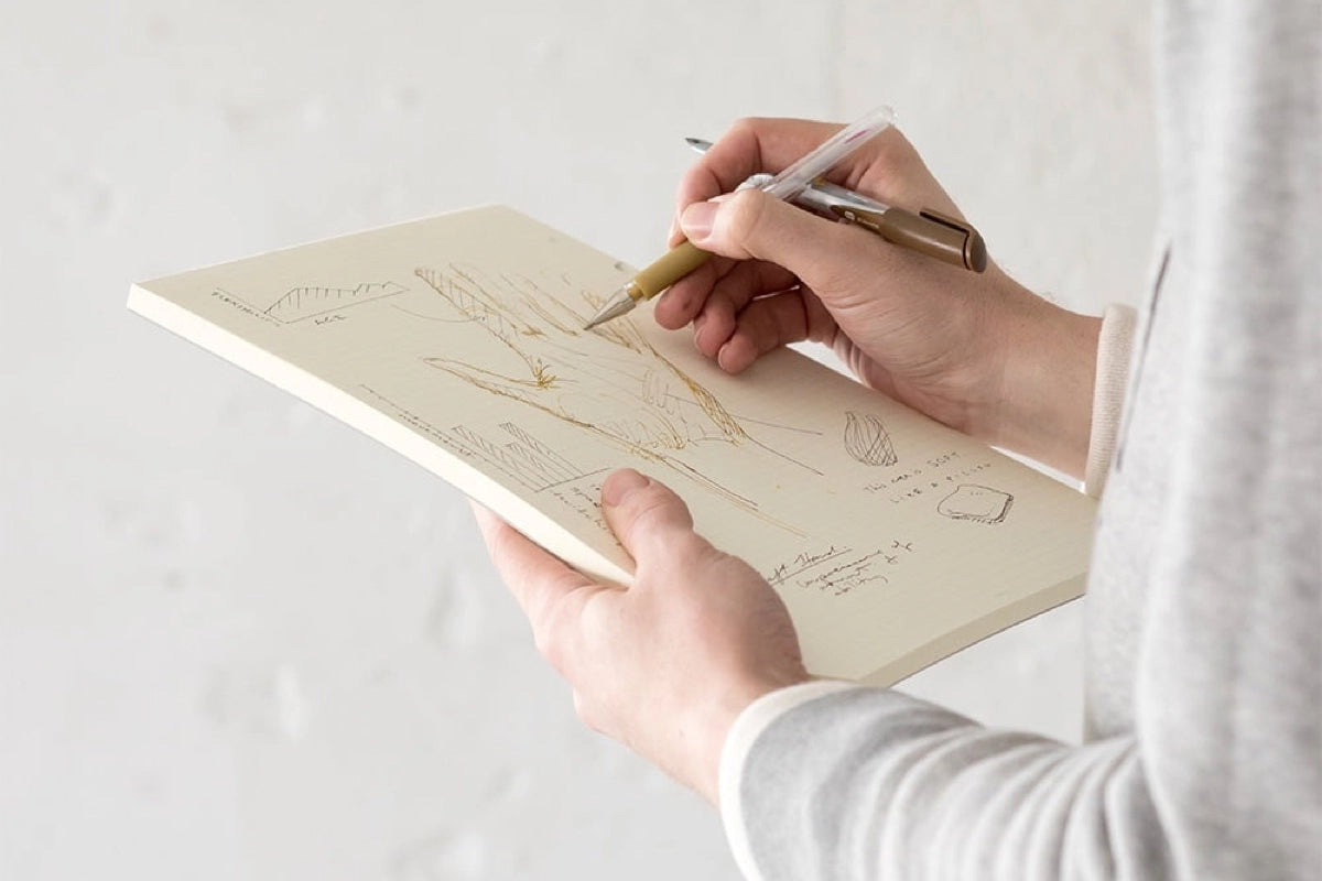 Midori - MD Paper Pad A5 - Grid-Notitieblok-DutchMills