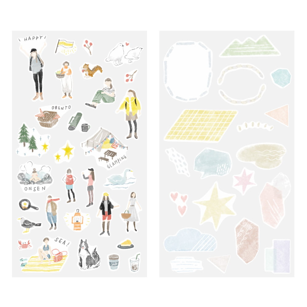 Midori - Sticker Two Sheets Going Out-Sticker-DutchMills
