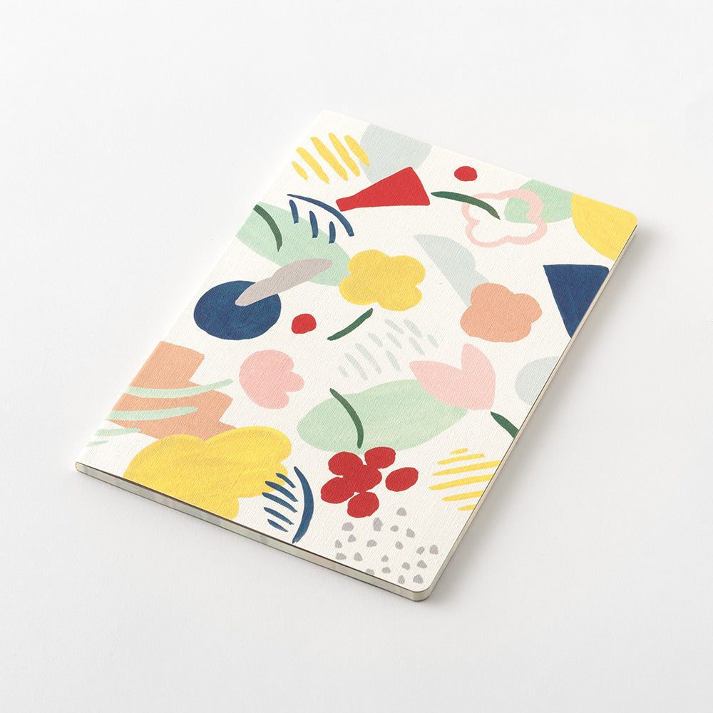 Midori - Yuru Log Notebook B6 Motif Textile-Notitieboek-DutchMills