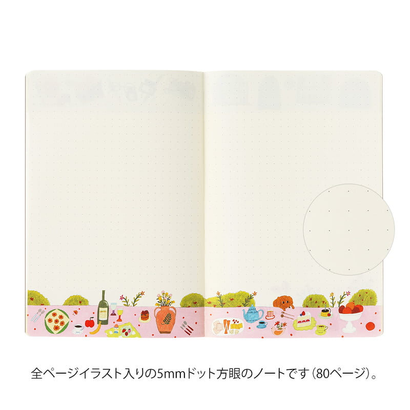 Midori - Yuru Log Notebook B6 My Life-Midori-DutchMills