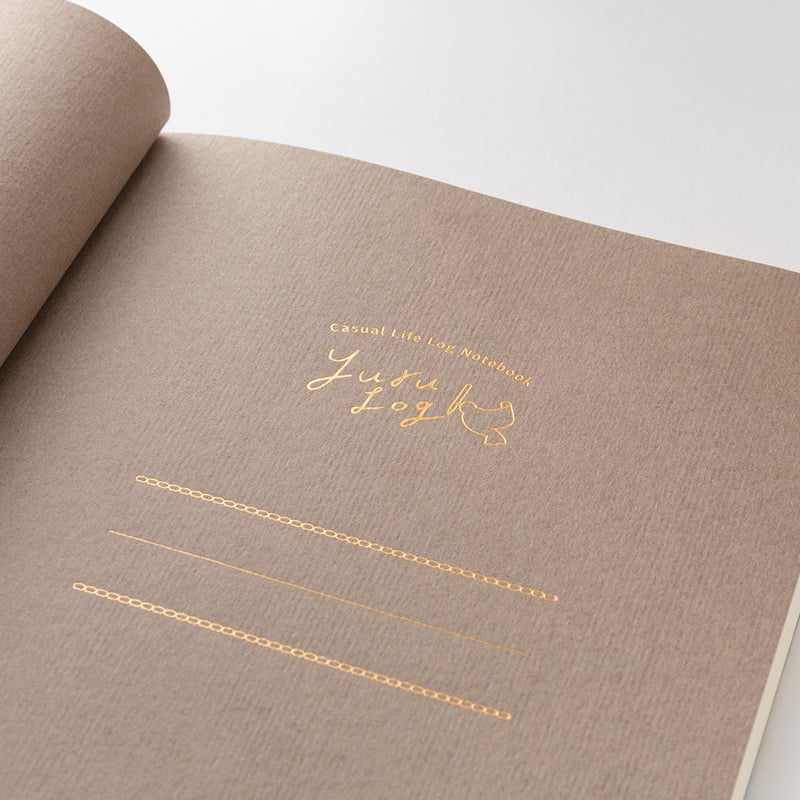 Midori - Yuru Log Notebook B6 My Life-Midori-DutchMills