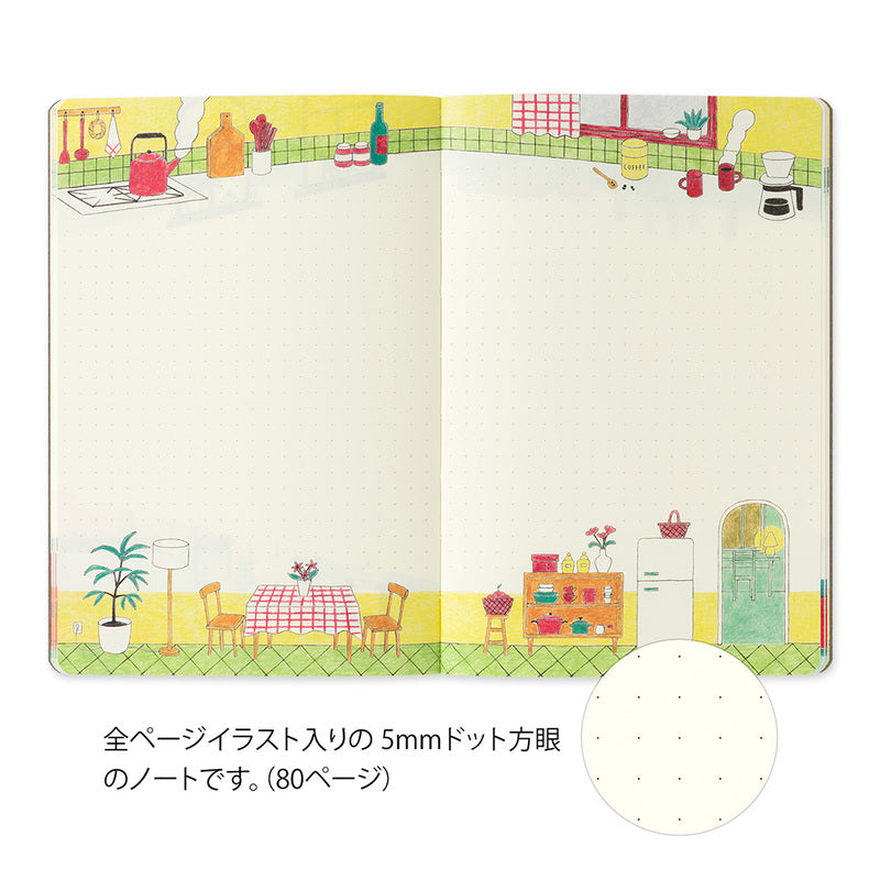 Midori - Yuru Log - Vol. 3 Notebook B6 Daily Life-Notitieboek-DutchMills