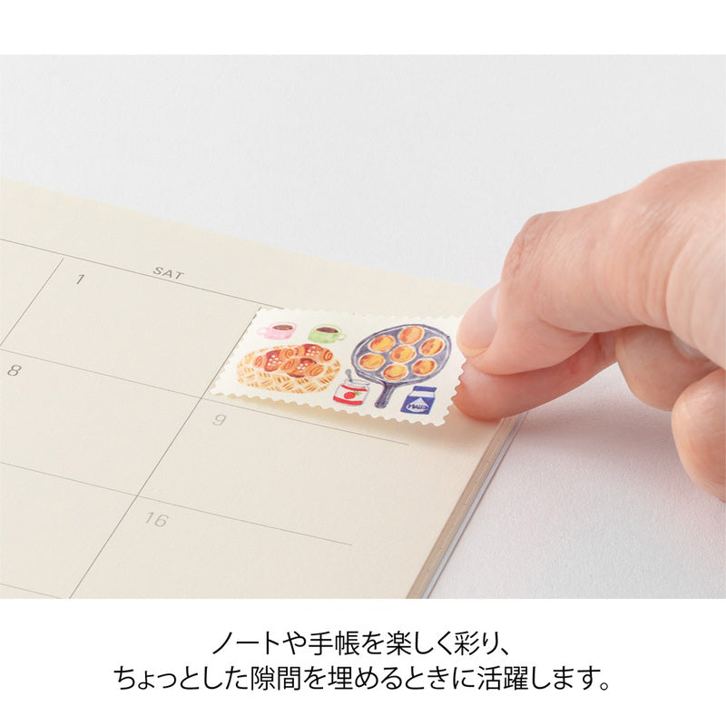 Midori - Yuru Log Vol. 3 Roll Sticker Stamps-Maskingtape-DutchMills