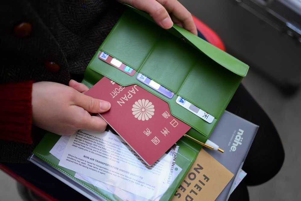 Nähe - Travel Organizer - Green-Etui-DutchMills