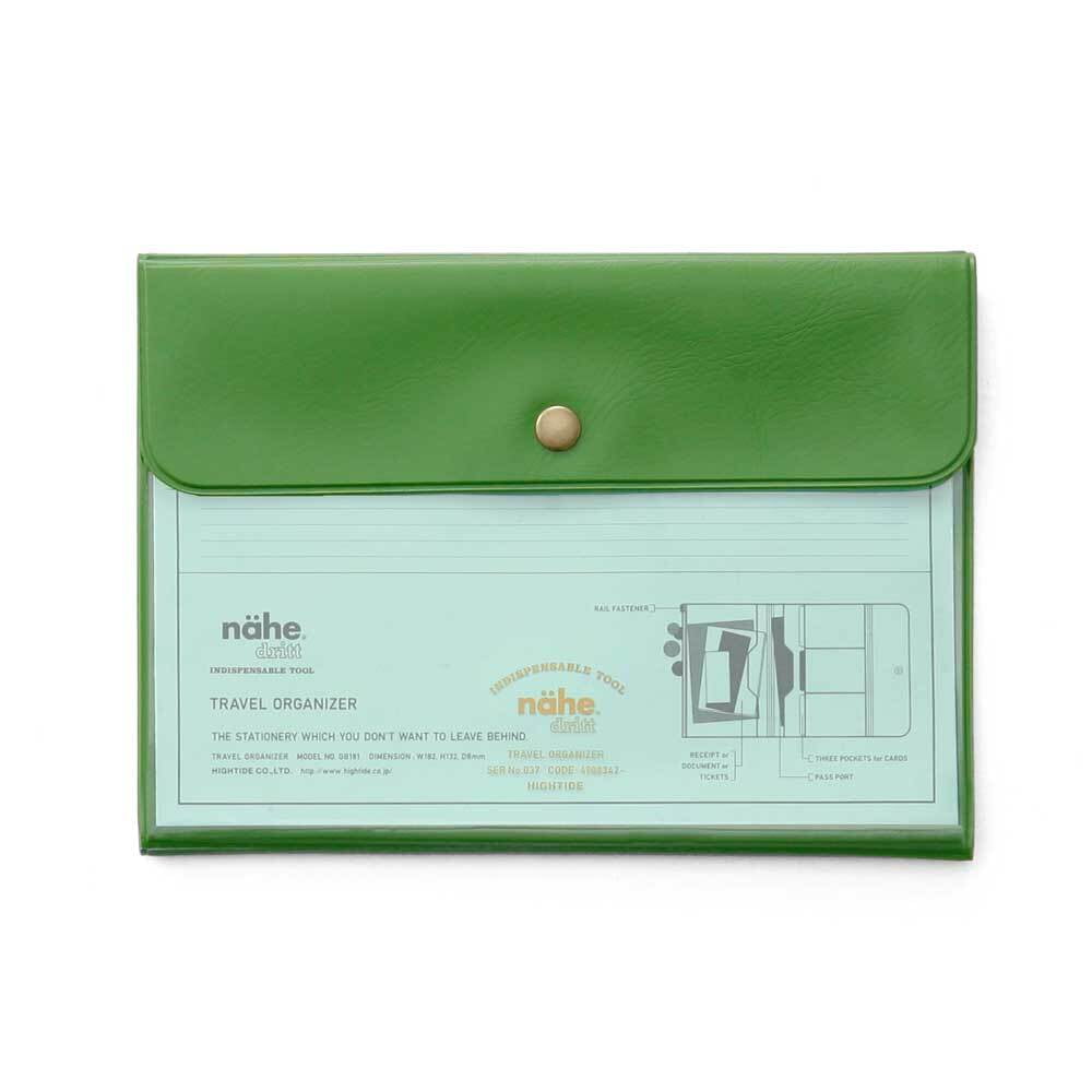 Nähe - Travel Organizer - Green-Etui-DutchMills
