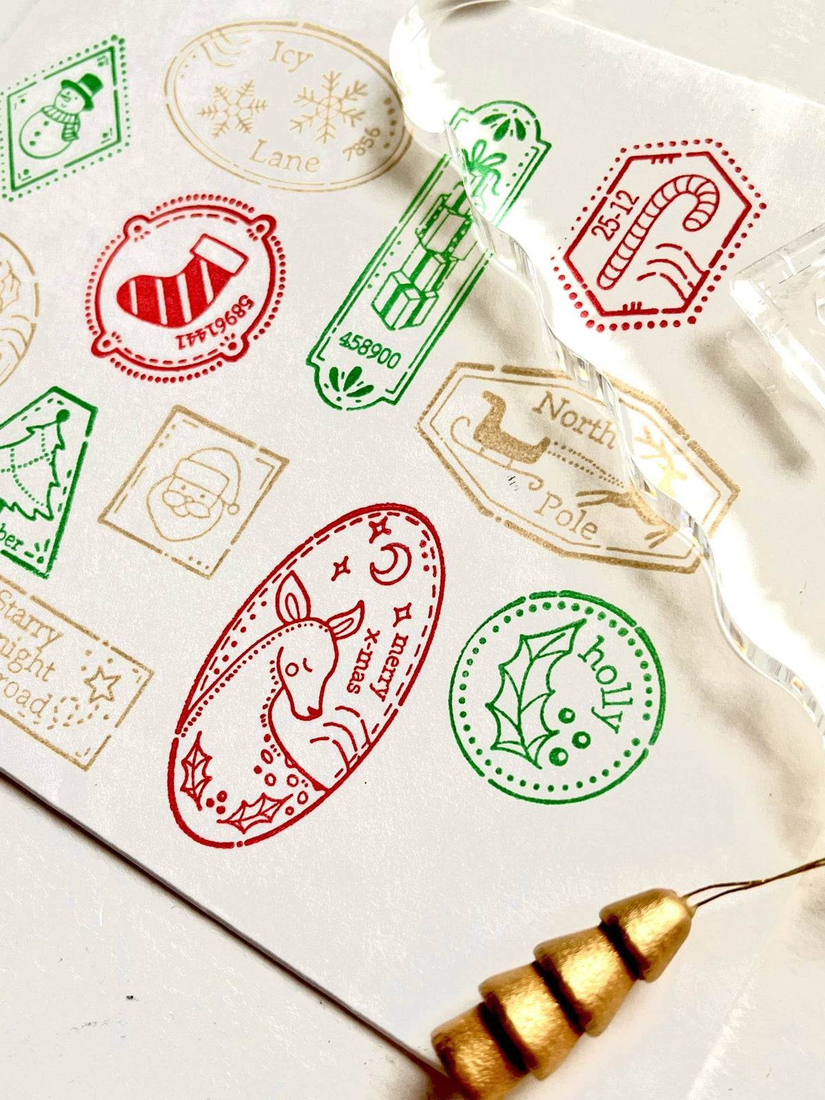 Stamp set - Christmas-DutchMills