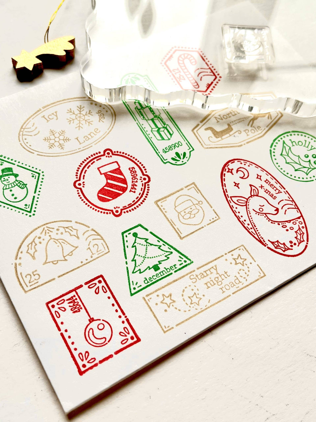 Stamp set - Christmas-DutchMills