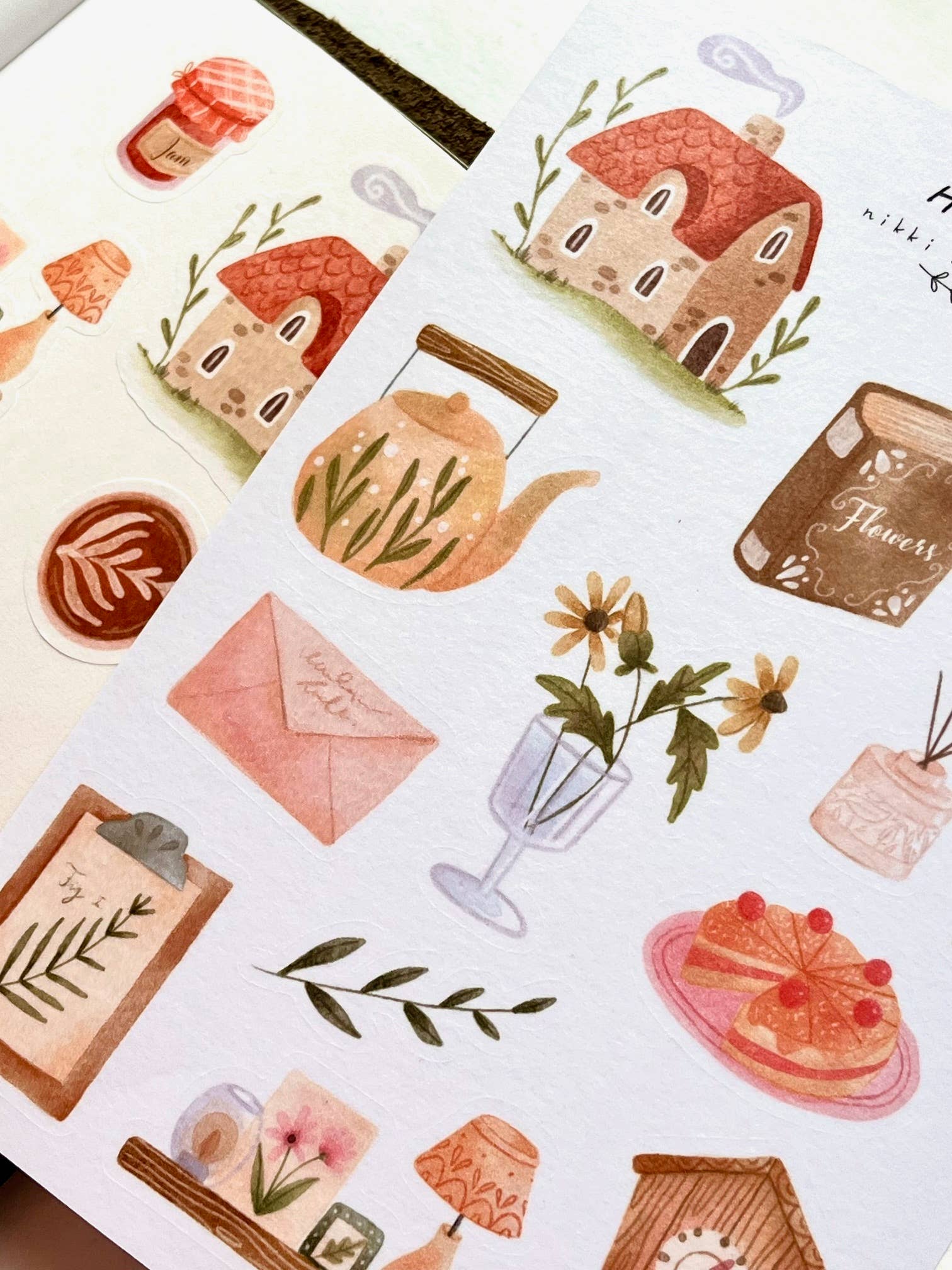 Nikki Dotti - Sticker Sheet - Home-Sticker-DutchMills