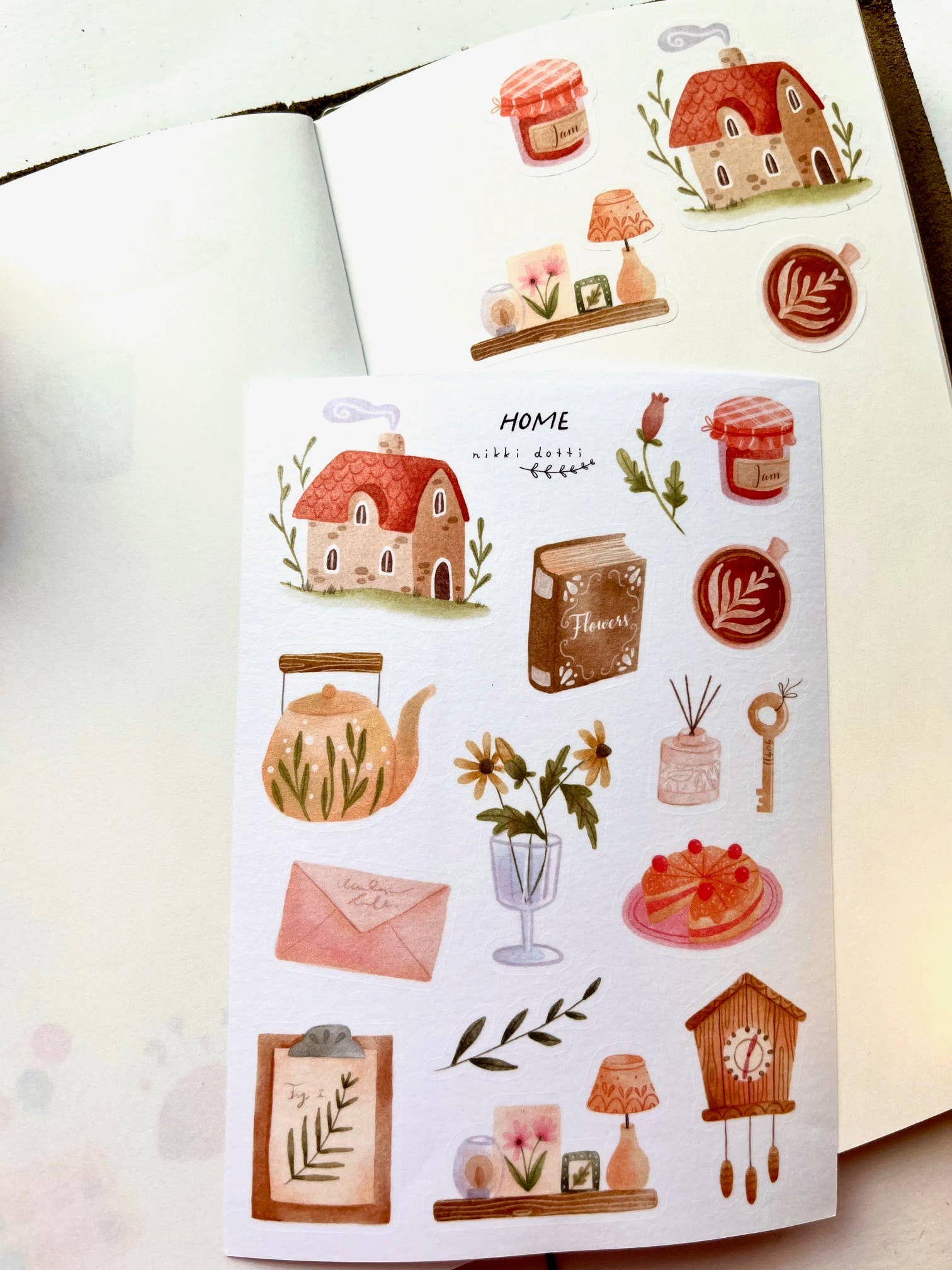 Nikki Dotti - Sticker Sheet - Home-Sticker-DutchMills