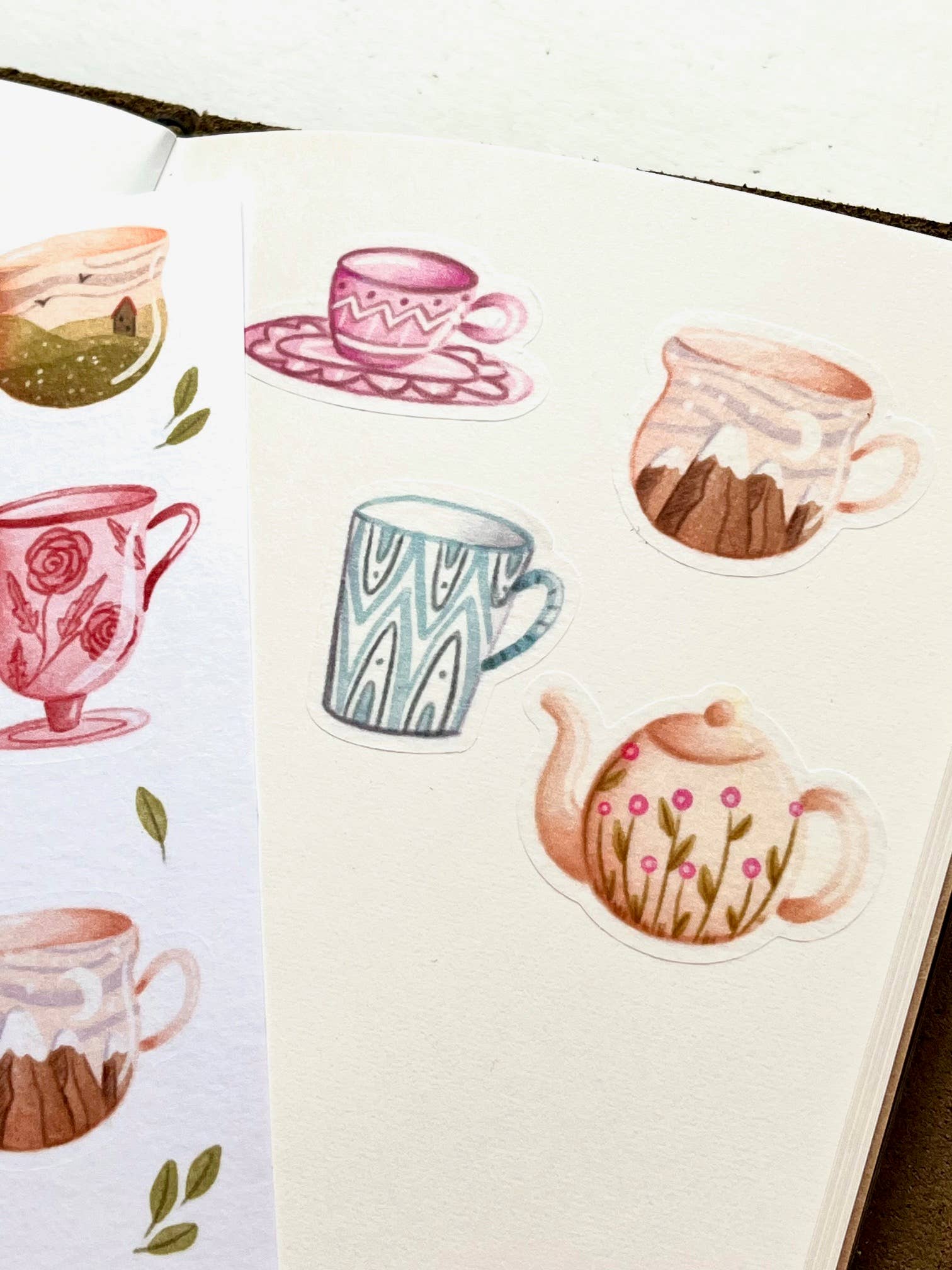 Sticker sheet - Tea please-DutchMills