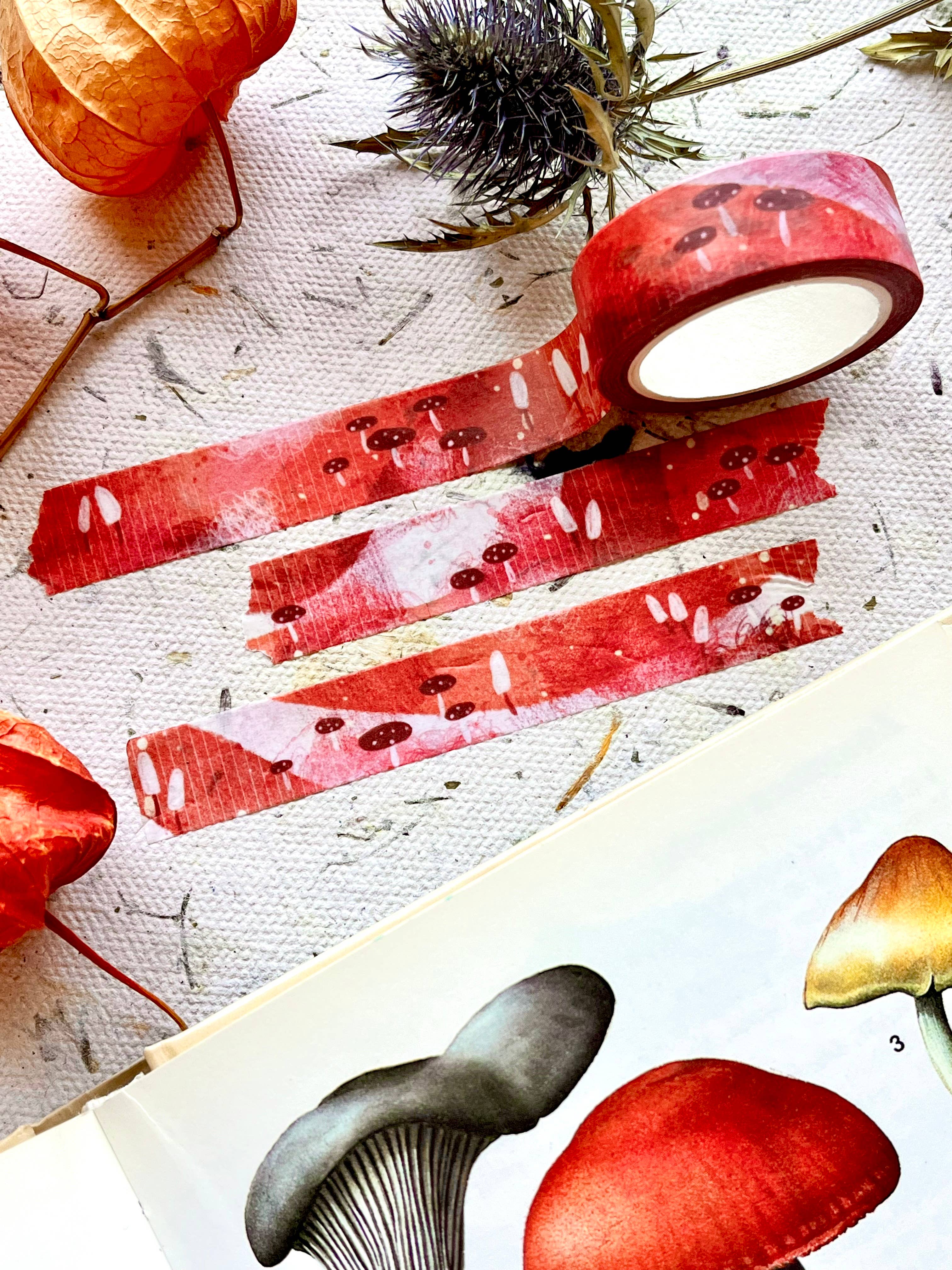 Washi tape - Toadstool-DutchMills