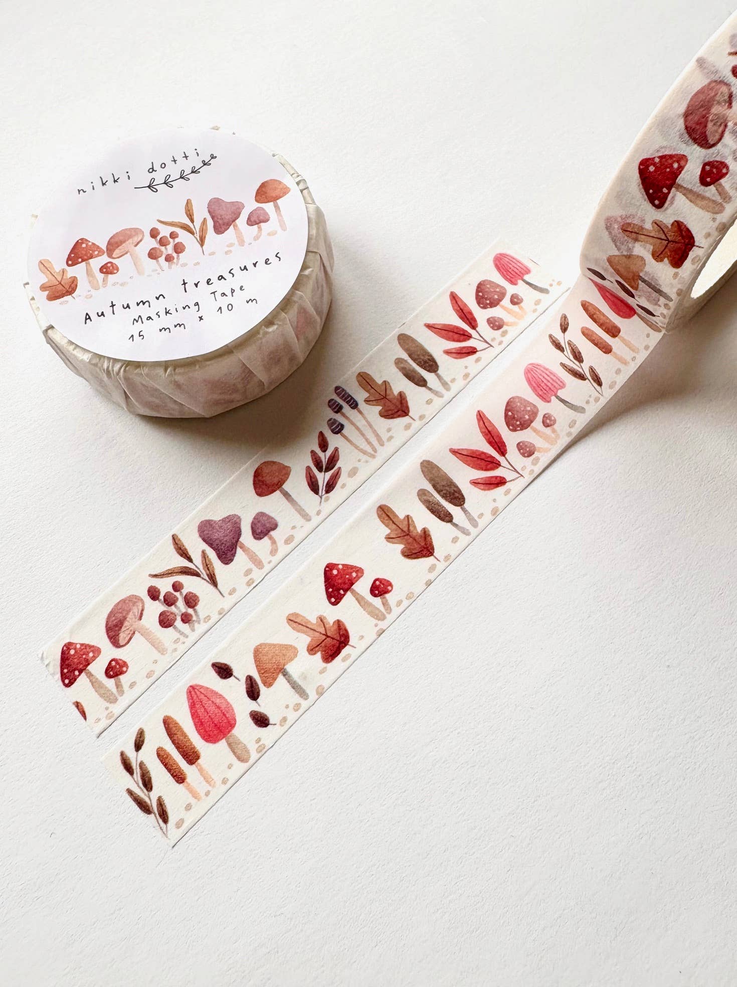 Washi tape - Autumn treasures-DutchMills