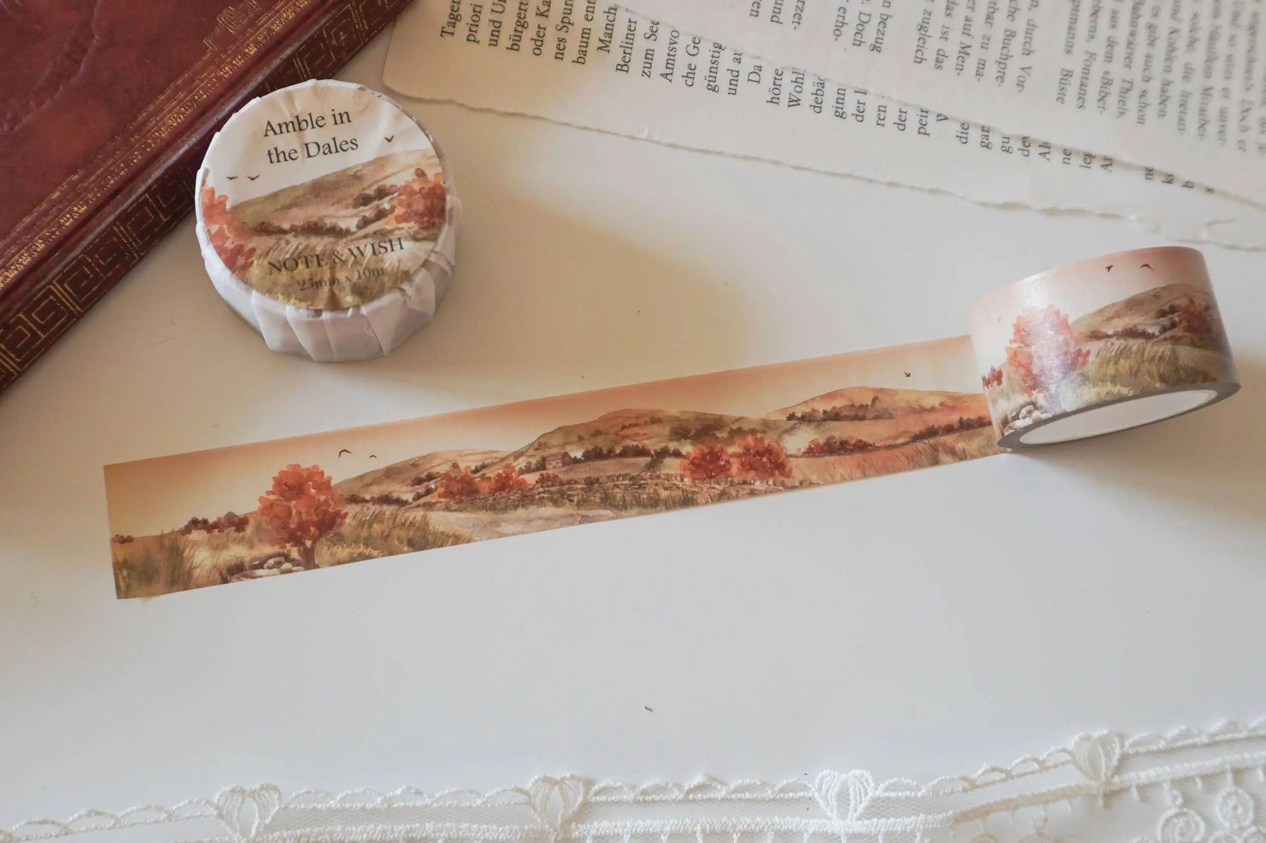 Note & Wish - Amble in the Dales Washi Tape-Maskingtape-DutchMills