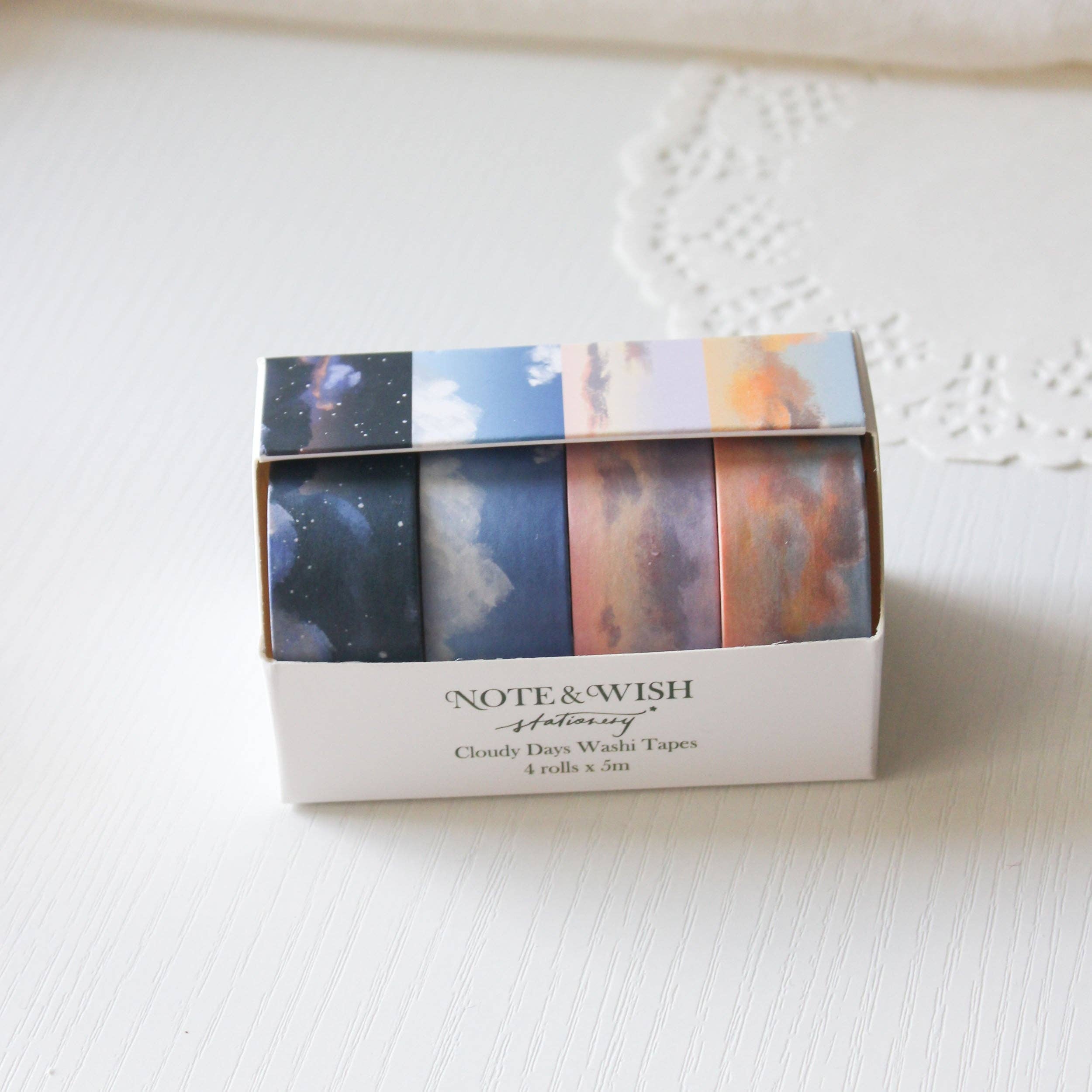 Cloudy Days Washi Gift Set - Sky Washi Tapes-DutchMills