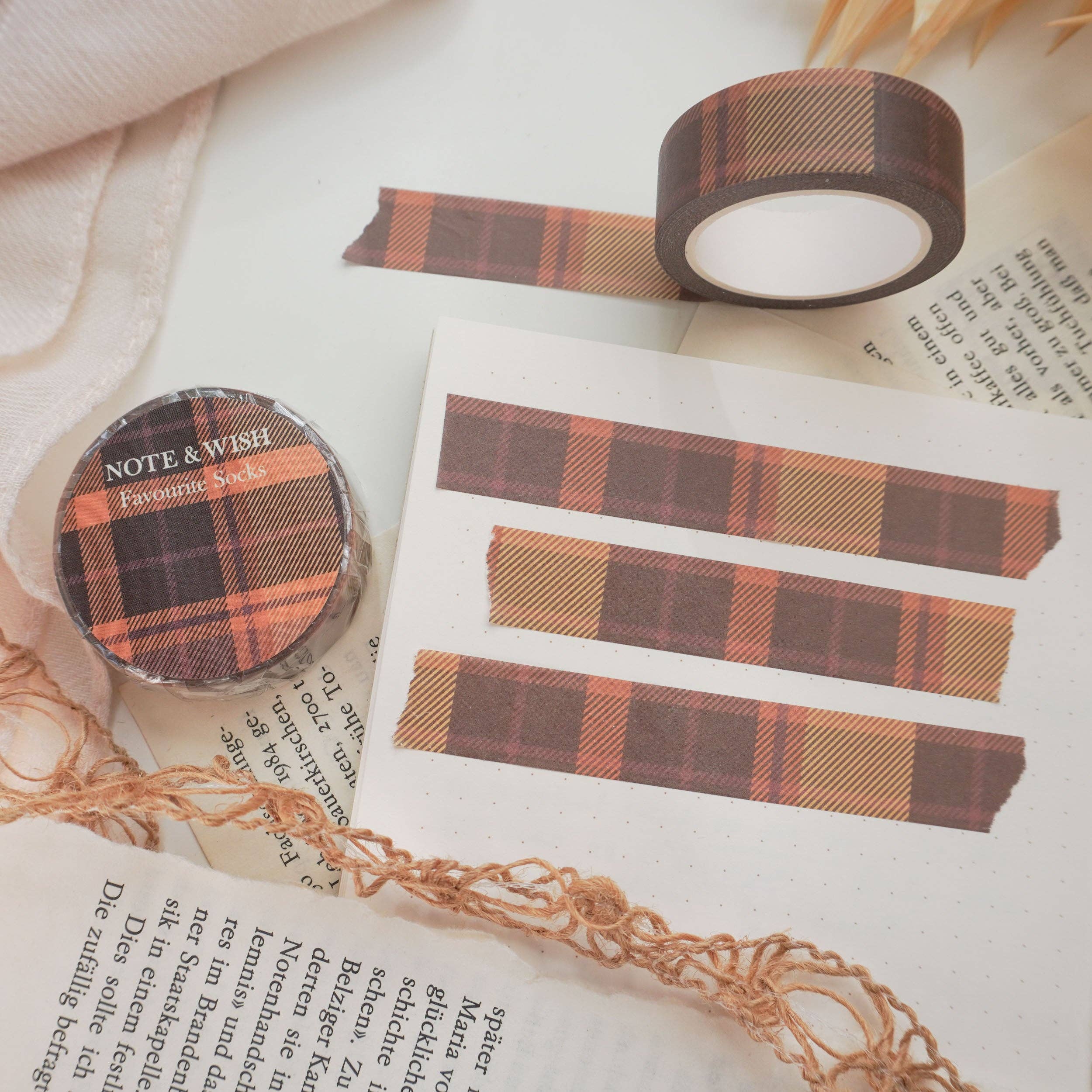 Favourite Socks, Autumn Washi Tape-DutchMills