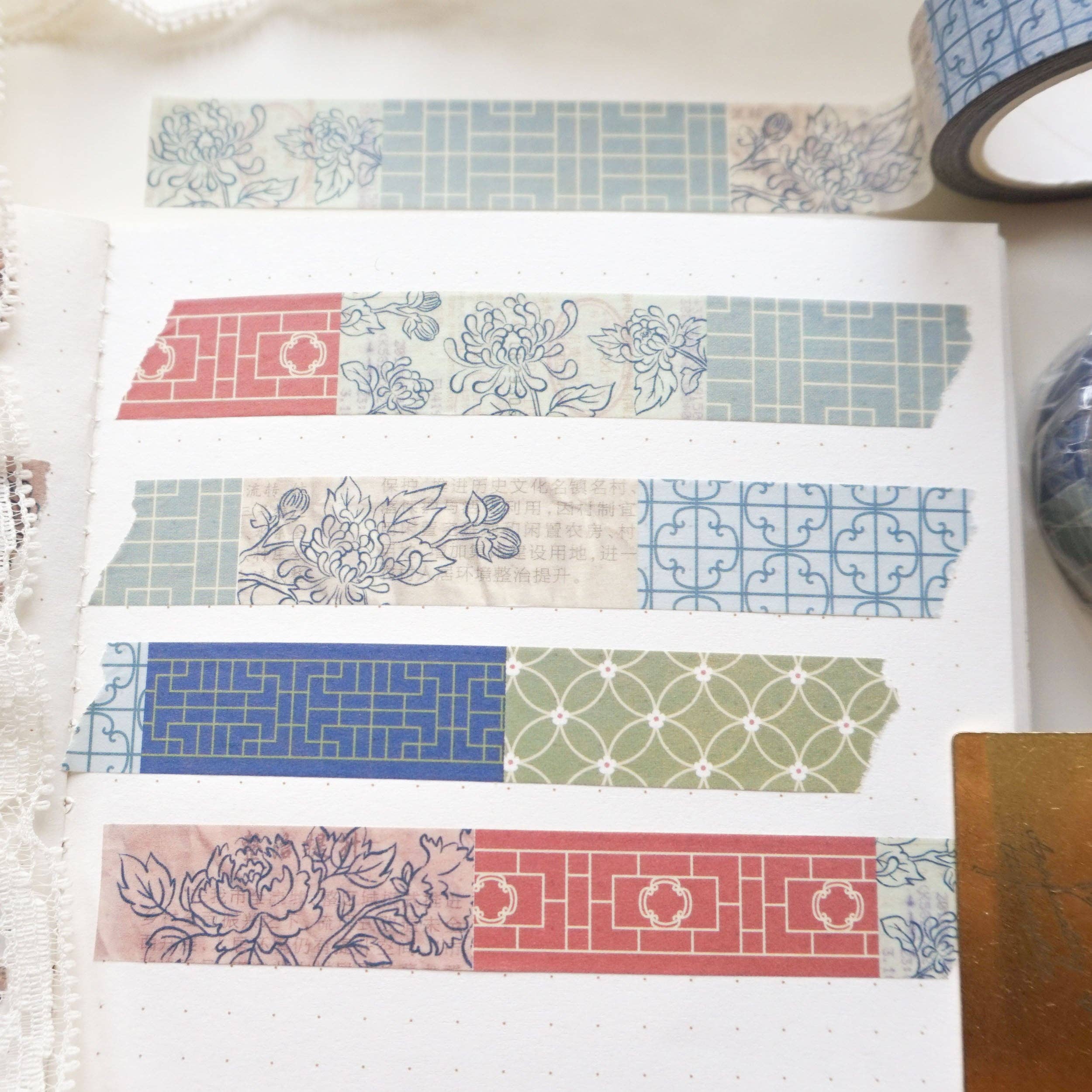 Garden Pavilion Washi Tape-DutchMills