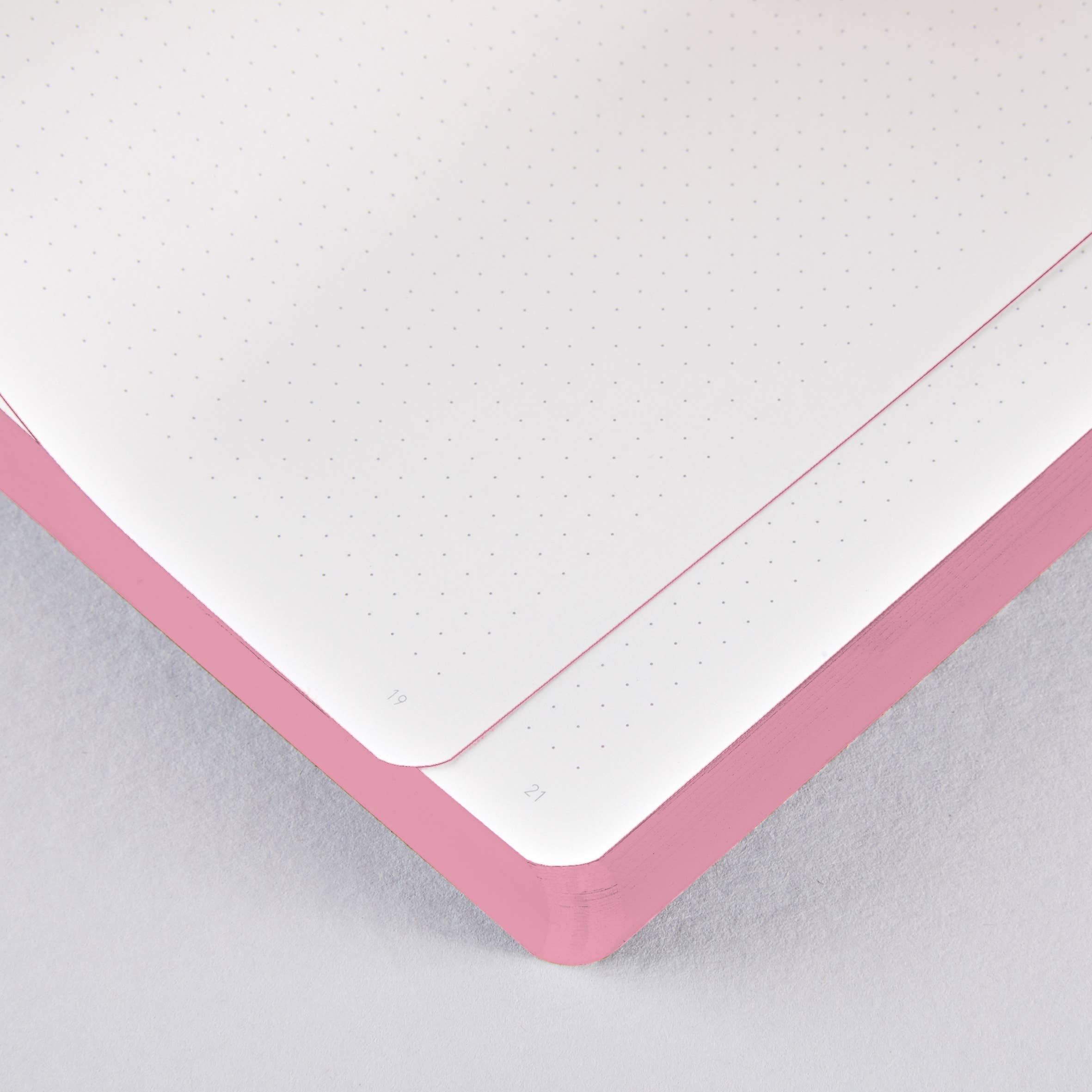 Voyager L Light - Cloud | Notebook A5+ | 3.5 mm dot grid-DutchMills
