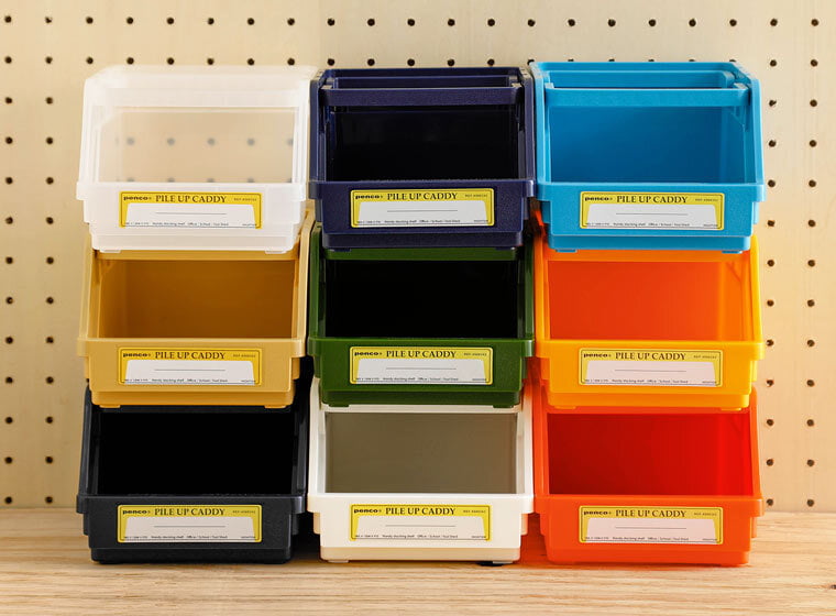 Penco - Pile-Up Caddy - Black-Pennenbakje-DutchMills