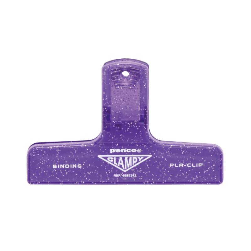 Penco - PlaClip Glitter Purple-Clip-DutchMills